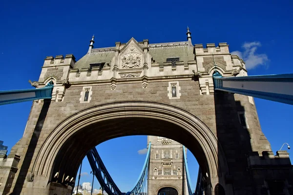 Londres Inglaterra Outubro 2021 Tower Bridge — Fotografia de Stock