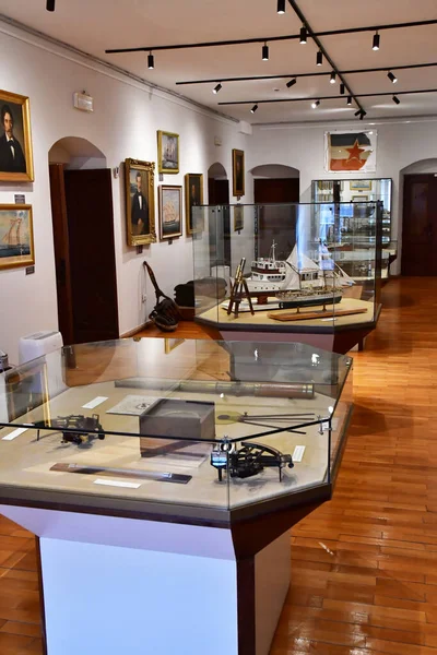 Kotor Montenegro Settembre 2021 Museo Marittimo Nella Città Vecchia — Foto Stock