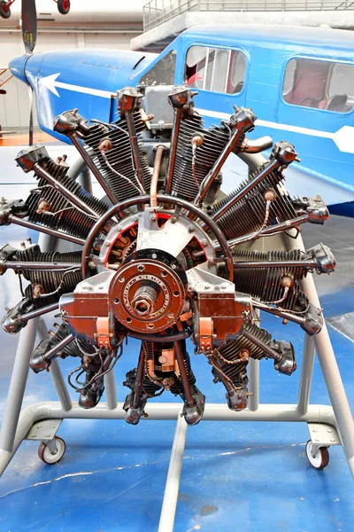 Bourget France July 2021 Caudron Simoun Air Space Museum — Stock Photo, Image