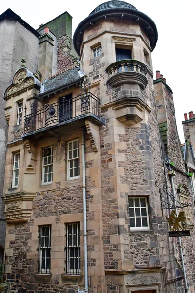 Edinburgh Skoçya Ekim 2021 Eski Resim Şehri — Stok fotoğraf