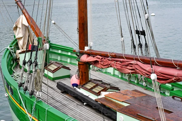 Audierne France May 2021 Boat Port — Stock Photo, Image