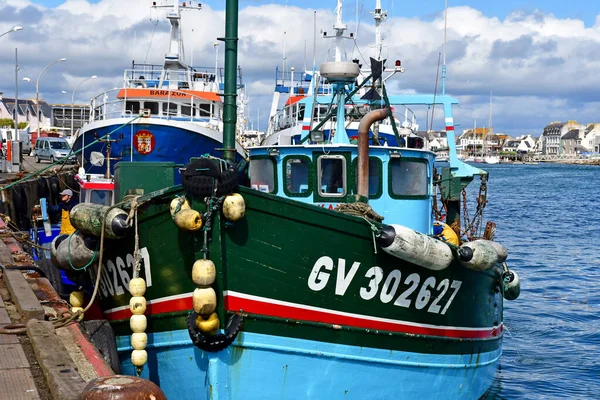 Guilvinec Frankrike Maj 2021 Fiskehamnen — Stockfoto