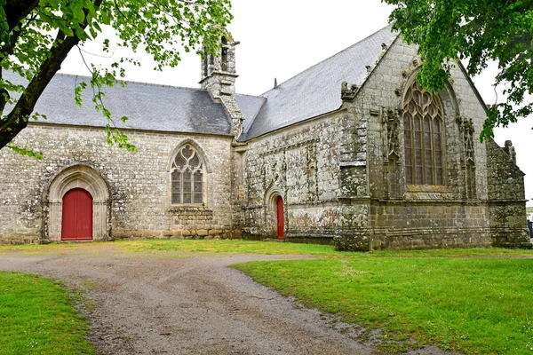 Plozevet France May 2021 Trinite Church — 图库照片