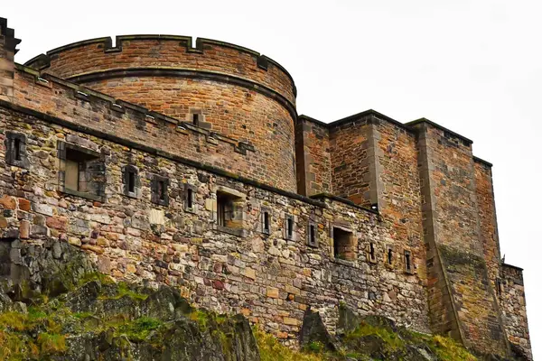 Edimburgo Escocia Octubre 2021 Antiguo Castillo Pintoresco — Foto de Stock