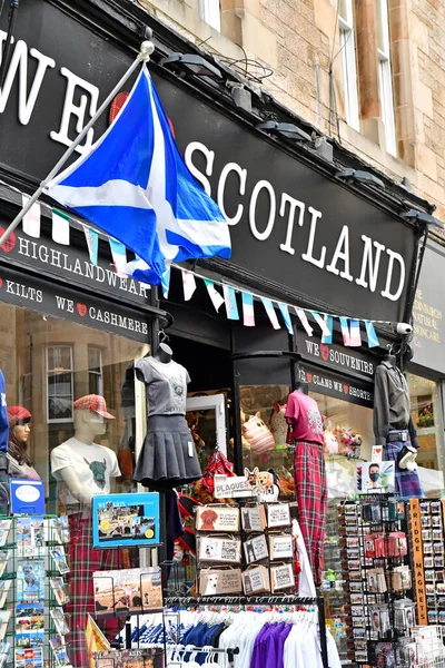 Edinburgh Scotland October 2021 Old Picturesque City — Stock Photo, Image