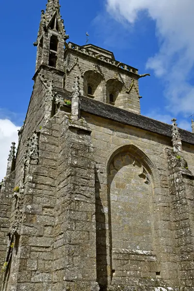 Locronan Frankrijk Mei 2021 Kerk Saint Ronan — Stockfoto