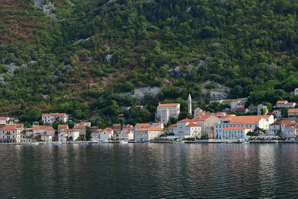 Kotor Černá Hora Září 2021 Kotorský Záliv — Stock fotografie