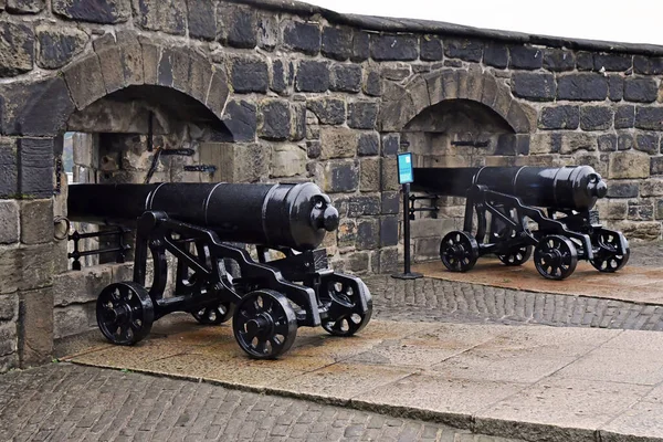 Edinburgh Skoçya Ekim 2021 Eski Pitoresk Kale — Stok fotoğraf