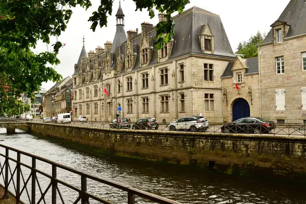 Quimper France May 2021 Prefecture Old City Centre — 스톡 사진