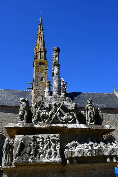 Saint Jean Trolimon França Maio 2021 Igreja Tronoen — Fotografia de Stock