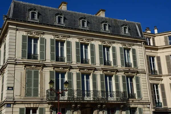 Versalhes França Fevereiro 2021 Praça Hoche — Fotografia de Stock