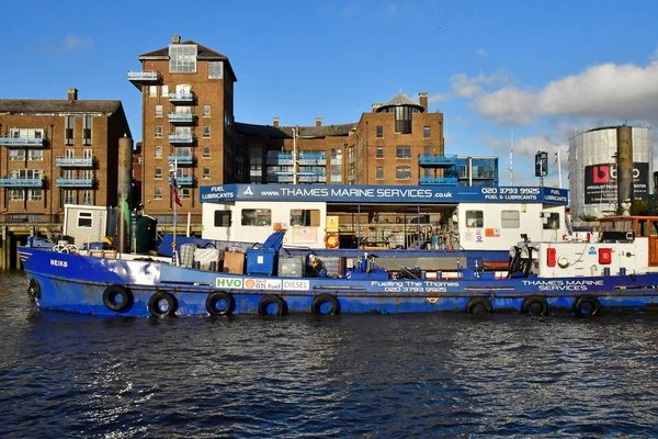 London England October 2021 Fluvial Cruise Thames River — 스톡 사진