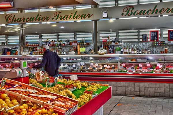 Cabourg Francia Septiembre 2019 Mercado Centro Ciudad — Foto de Stock