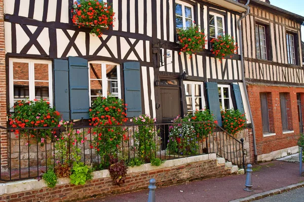 Lyon Foret France Octobre 2021 Village Pittoresque Normandie — Photo