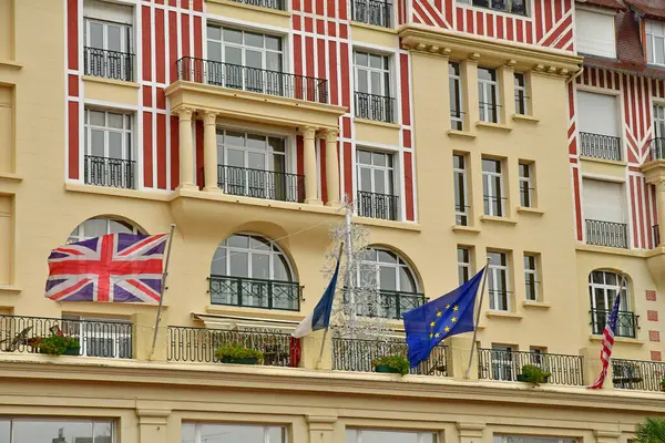 Deauville France September 2019 Royal Hotel — Stock Photo, Image