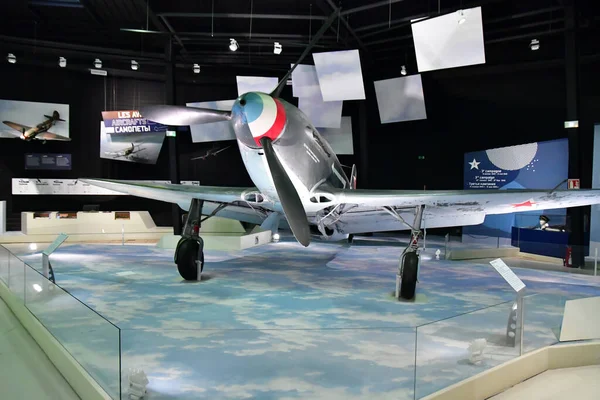 Бурже Франция Июля 2021 Года Эскадрилья Нормандия Неман Музее Авиации — стоковое фото