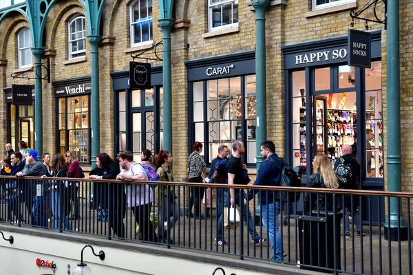 London England October 2021 Covent Garden District — Stock Photo, Image