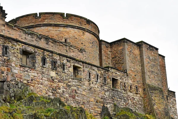 Edimburgo Escocia Octubre 2021 Antiguo Castillo Pintoresco — Foto de Stock