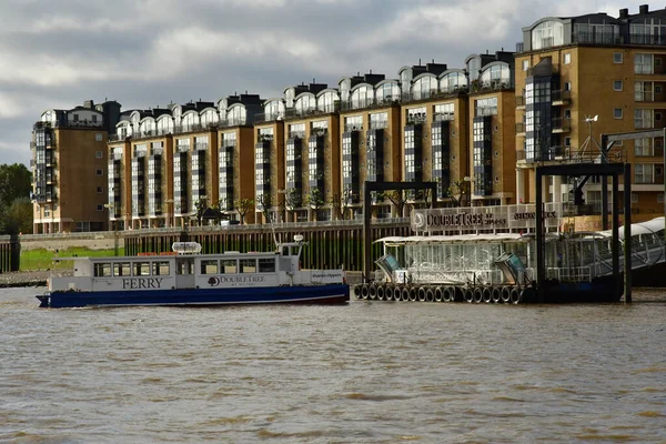 Londen Engeland Oktober 2021 Een Rondvaart Theems — Stockfoto