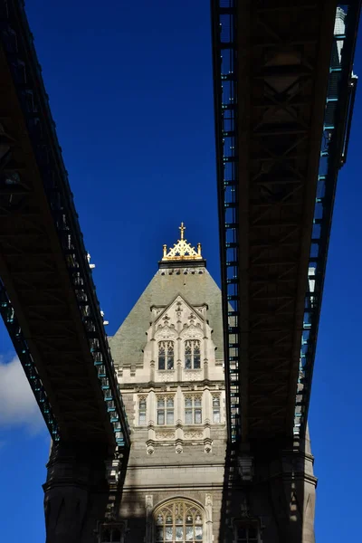 Londra Inghilterra Ottobre 2021 Tower Bridge — Foto Stock