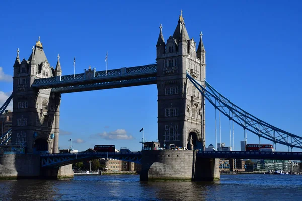 London England October 2021 Tower Bridge — стокове фото