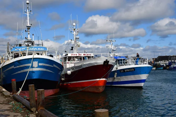 Guilvinec Frankrike Maj 2021 Fiskehamnen — Stockfoto