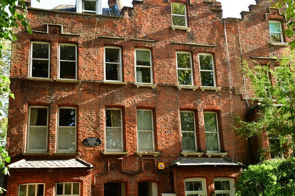 Londres Hampstead Inglaterra Outubro 2021 Distrito Belsize Park — Fotografia de Stock