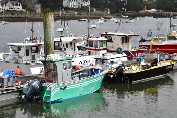 Audierne France May 2021 Boat Port — Stock Photo, Image