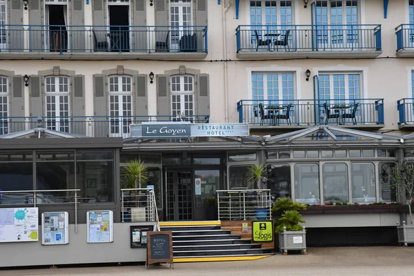 Audierne Francia Mayo 2021 Restaurante Del Hotel — Foto de Stock