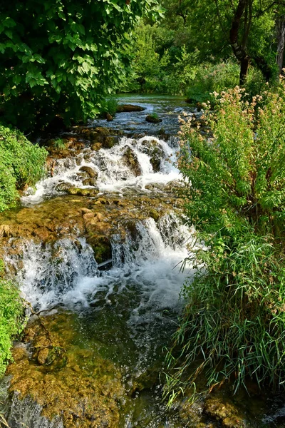 Croacia Sibenik Septiembre 2021 Pintoresco Parque Nacional Krka — Foto de Stock