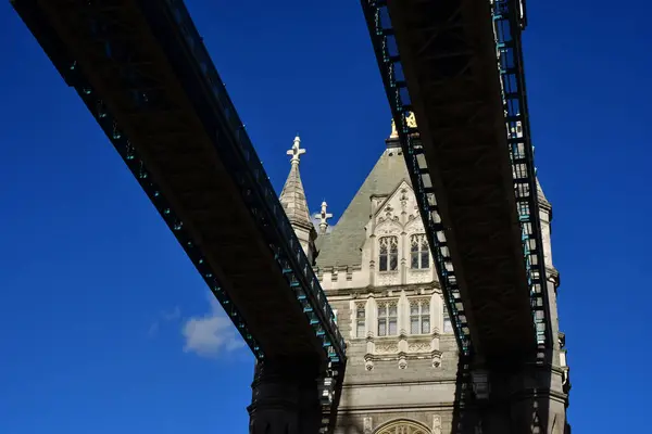 London England October 2021 Tower Bridge — Stock Photo, Image