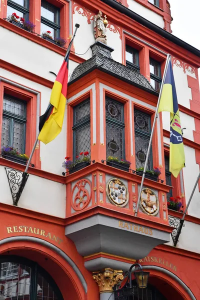 Bernkastel Kues Duitsland Augustus 2021 Het Stadhuis — Stockfoto