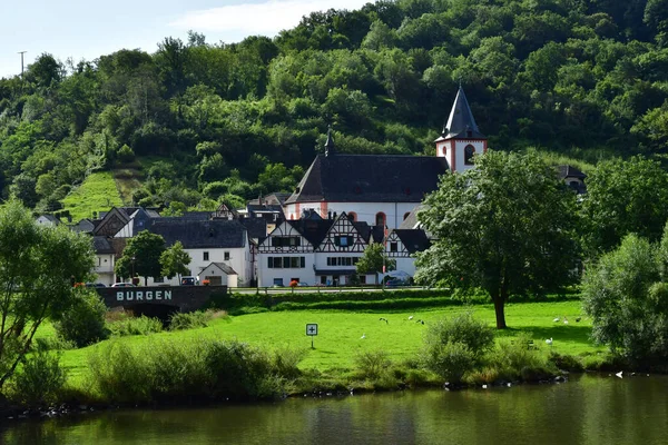 Vallée Moselle Allemagne Août 2021 Région Bourgeoise — Photo