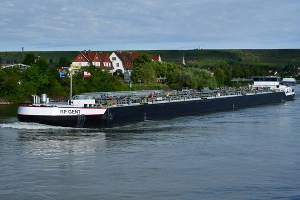 Rhine Valley Germany August 2021 Cruise Strasbourg Mainz — Stock Photo, Image