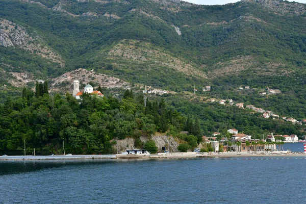 Kotor Montenegró Szeptember 2021 Kotor Öböl — Stock Fotó