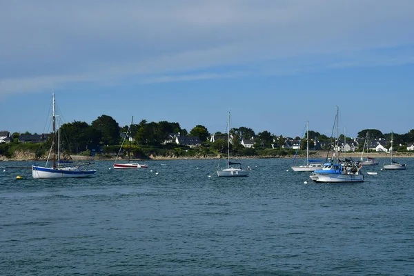 Arzon Frankrijk Juni 2021 Het Dorp Port Navalo — Stockfoto