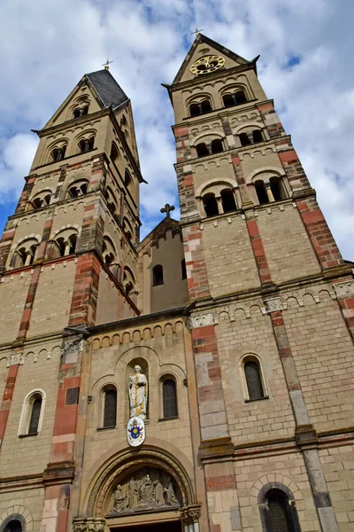 Koblenz Tyskland Augusti 2021 Sankt Kastor Basilikan — Stockfoto