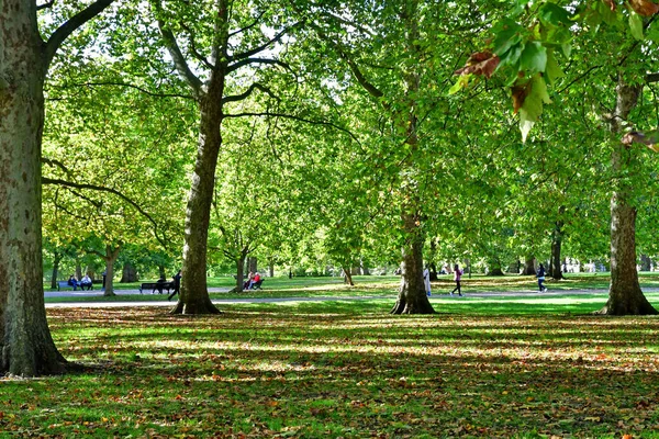 Londres Inglaterra Outubro 2021 Green Park — Fotografia de Stock