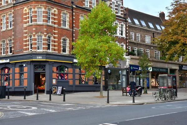 Londyn Hampstead Anglia Października 2021 Dzielnica Belsize Park — Zdjęcie stockowe