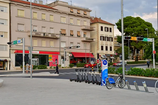 Sibenik Kroatien September 2021 Das Malerische Stadtzentrum — Stockfoto