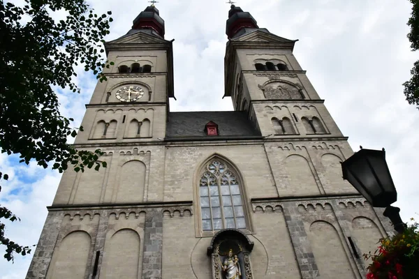 Кобленц Германия Августа 2021 Года Церковь Богоматери — стоковое фото