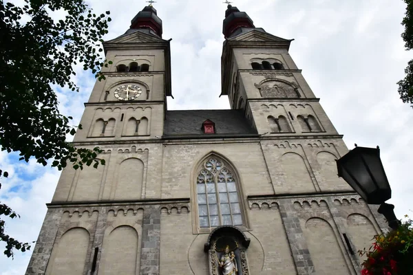 Koblenz Tyskland Augusti 2021 Vår Fru Kyrka — Stockfoto