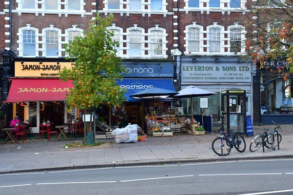 Londýn Hampstead Anglie Října 2021 Okres Belsize Park — Stock fotografie