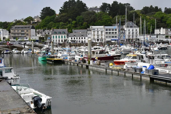 Audierne France May 2021 Boat Port — Stock Photo, Image