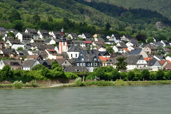 Rhine Valley Germany August 2021 Valley Medieval Castles — Stock Photo, Image