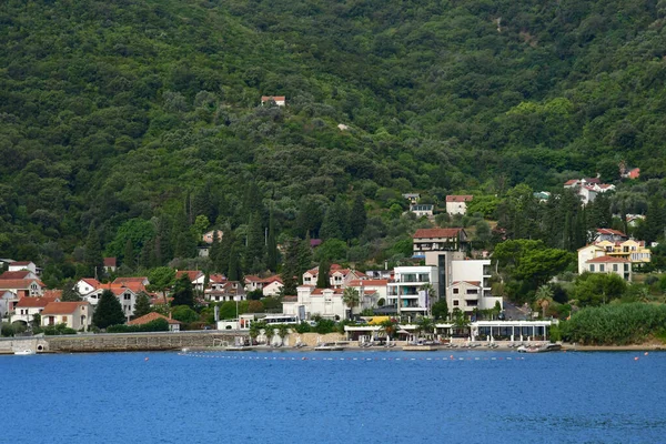 Kotor Karadağ Eylül 2021 Kotor Körfezi — Stok fotoğraf