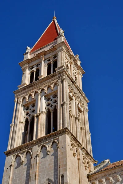 Trogir Kroatië September 2021 Kathedraal Saint Laurent — Stockfoto