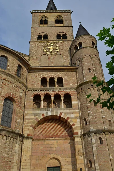 Trier Tyskland Augusti 2021 Den Pittoreska Sankt Peterskyrkan — Stockfoto