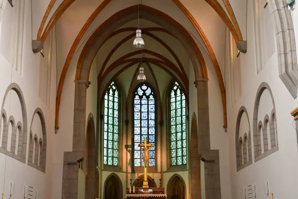 Koblenz Germany August 2021 Saint Florin Church — Stock Photo, Image