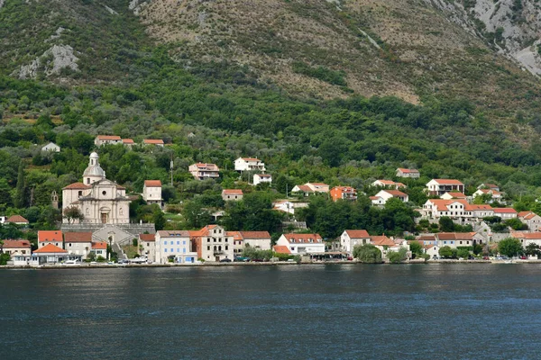Kotor Montenegro Septiembre 2021 Bahía Kotor —  Fotos de Stock